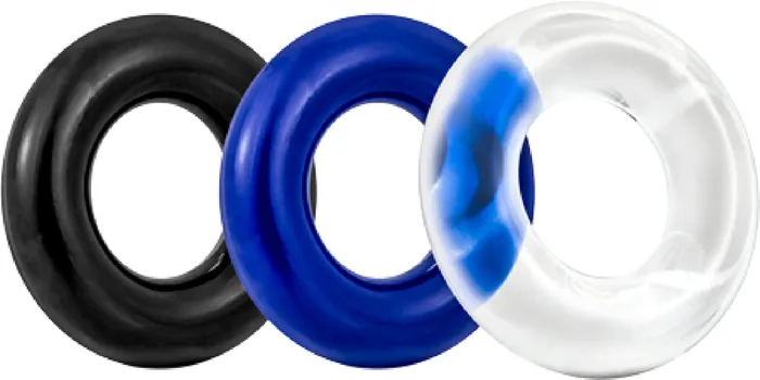 Couples Blush Novelties Donut Rings 3 Pack Sex Toy Adult Pleasure
