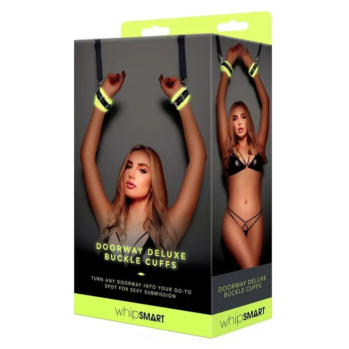 Dildos Whipsmart Glow In The Dark Deluxe Doorway Buckle Cuffs