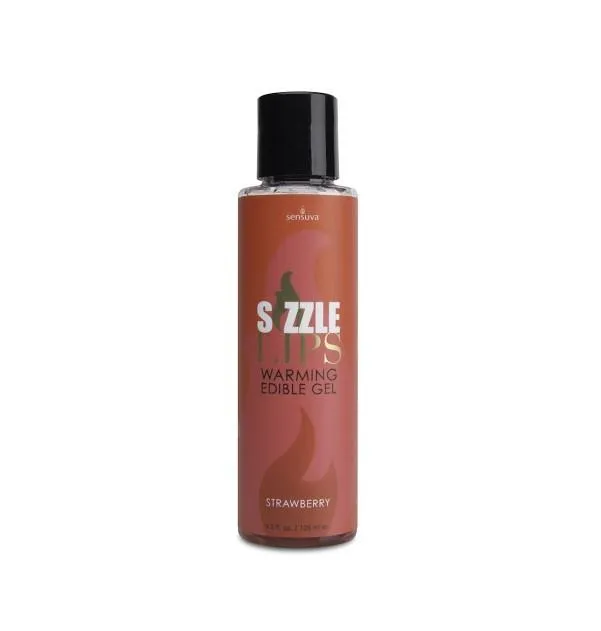 Enhancers Sensuva Organics Sizzle Lips Warming Gel 42oz