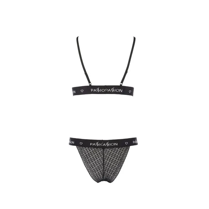 Glamiss 2 Pc Set Black Passion Lingerie Anal
