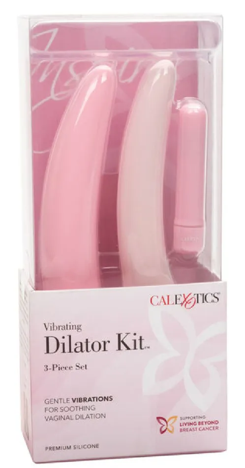 Inspire Vibrating Dilator 3Piece Set Pink California Exotic Novelties Vibrators Inspire Vibrating Dilator 3Piece Set Pink California Exotic Novelties Vibrators