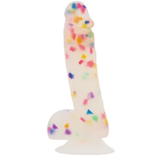 Party Marty 75in Frost Confetti Dong Addiction Dildos