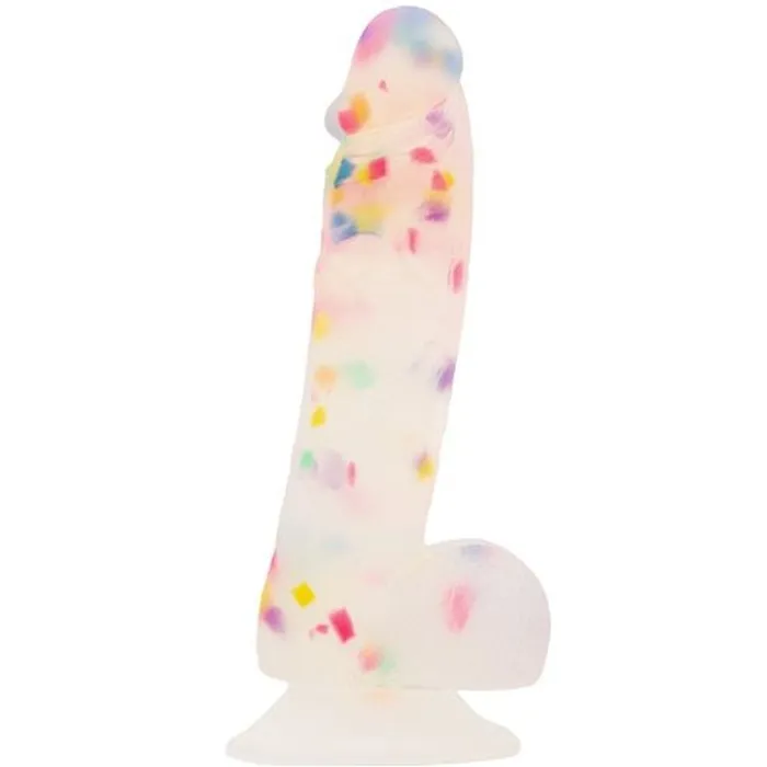 Party Marty 75in Frost Confetti Dong Addiction Dildos