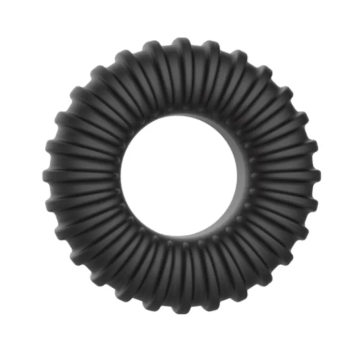 PerfectFit Male Sex Toys Xplay Stretch Ribbed Ring Slim 2 Pc