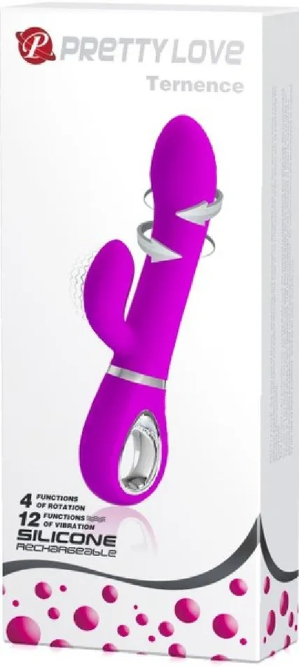Pretty Love Vibrators Rechargeable Ternence Purple