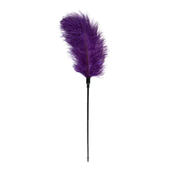 Purple Feather Tickler Adult Play Fetish Collection Vibrators