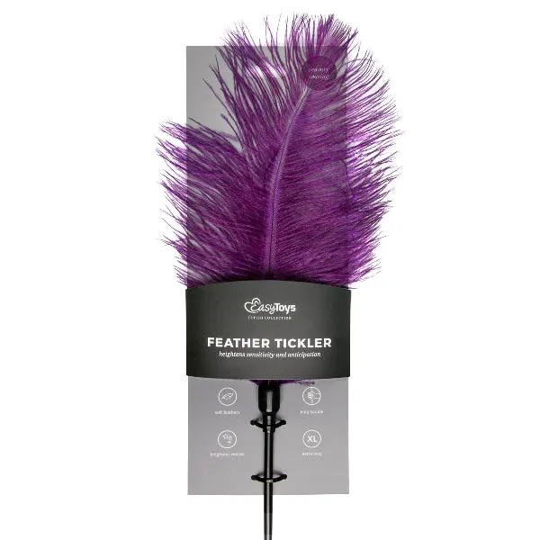 Purple Feather Tickler Adult Play Fetish Collection Vibrators Purple Feather Tickler Adult Play Fetish Collection Vibrators