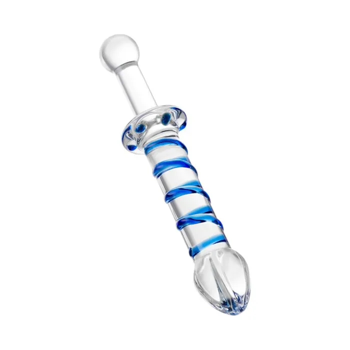 Sexus Glass Dildos Sexus Glass Dildo Probe w Handle 23cm