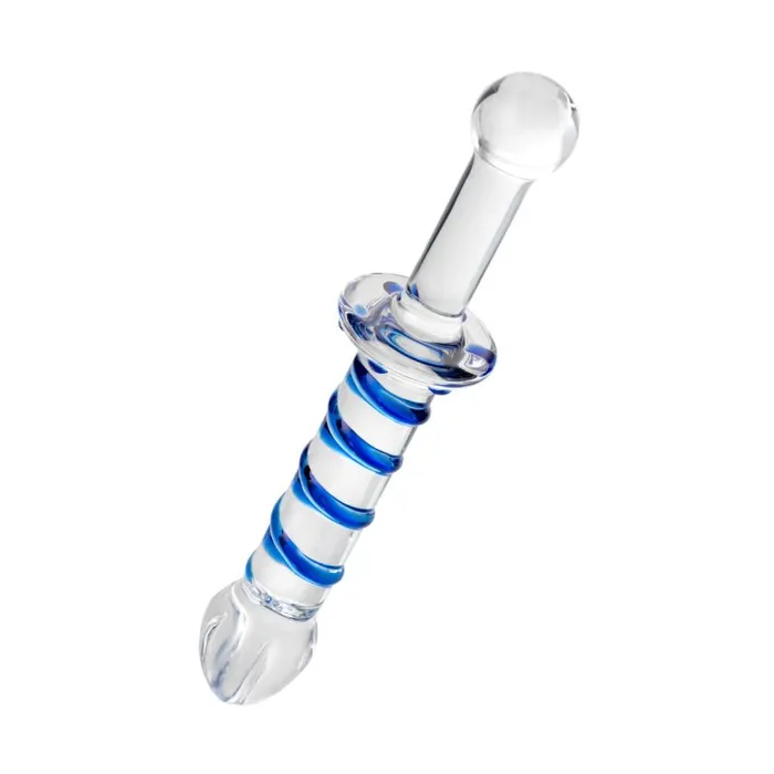 Sexus Glass Dildos Sexus Glass Dildo Probe w Handle 23cm