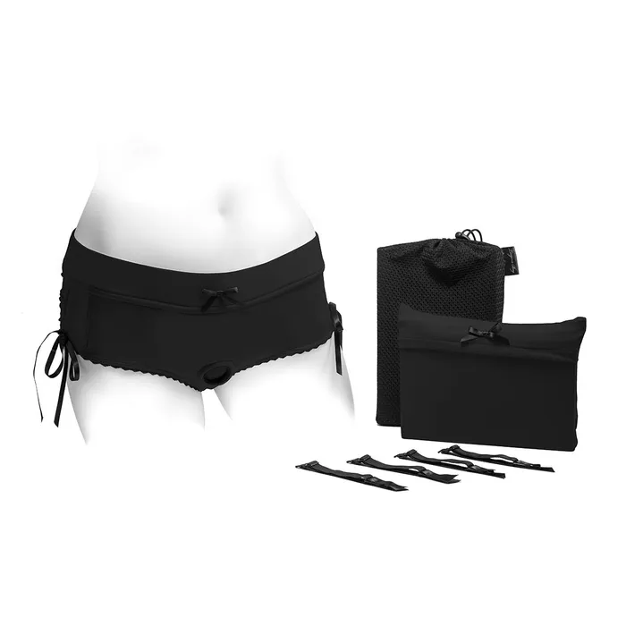 SpareParts HardWear Anal SpareParts Sasha Harness Nylon Black