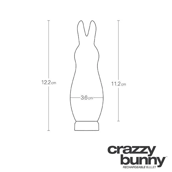 Vedo Female Sex Toys Crazy Bunny Rechargeable Mini Vibe Vedo Female Sex Toys Crazy Bunny Rechargeable Mini Vibe