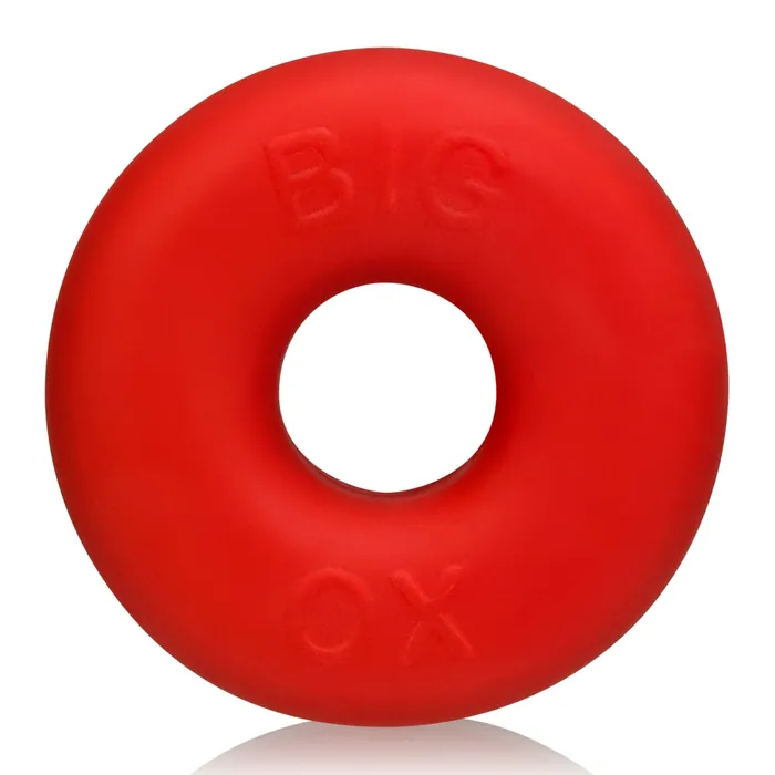 Vibrators OxBalls Big Ox Cockring Red Ice