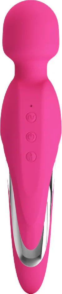 Vibrators Pretty Love Michael Massager Wand Warming Pink