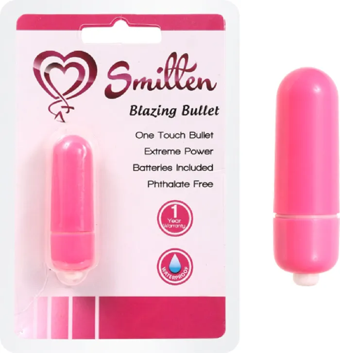 Vibrators Smitten Blazing Bullet Pink Sex Toy Adult Pleasure