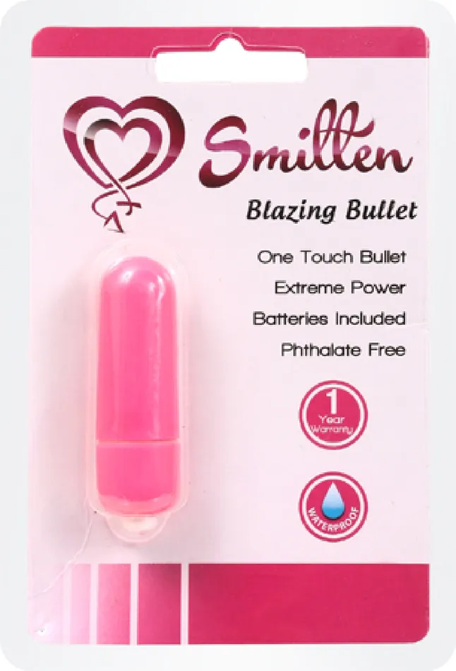 Vibrators Smitten Blazing Bullet Pink Sex Toy Adult Pleasure