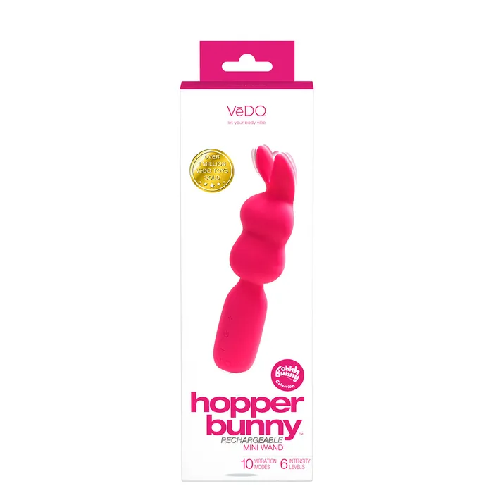 Vibrators VeDO VeDO Hopper Mini Vibe Pink Vibrators VeDO VeDO Hopper Mini Vibe Pink