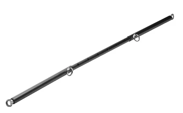 XR Brands Anal Adjustable Steel Spreader Bar Black XR Brands Anal Adjustable Steel Spreader Bar Black