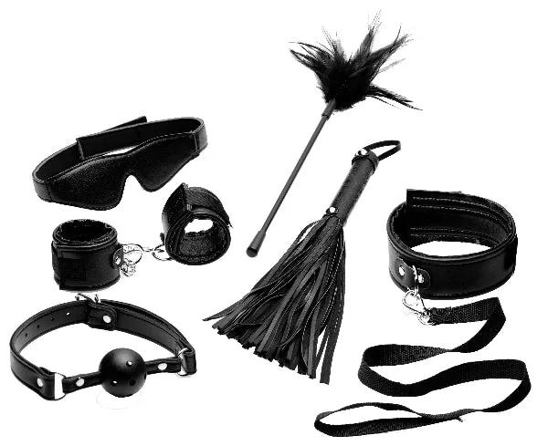 XR Brands Couples Tame Me 8 Piece Beginner Bondage Set