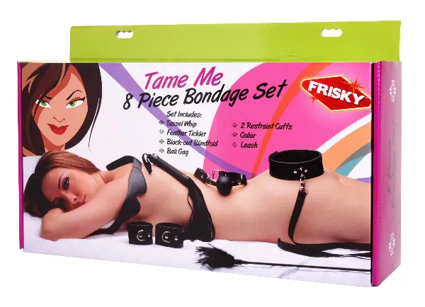 XR Brands Couples Tame Me 8 Piece Beginner Bondage Set XR Brands Couples Tame Me 8 Piece Beginner Bondage Set