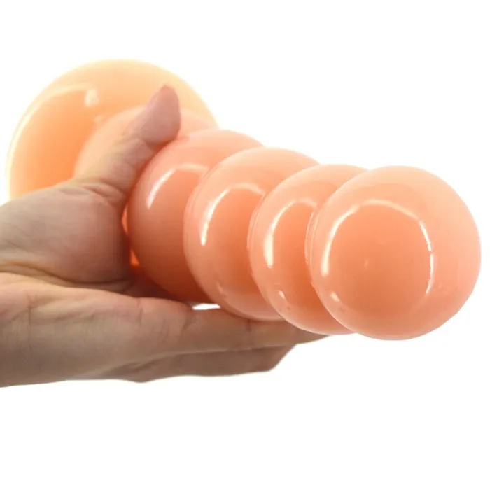 Anal soniker Big Dildo Beads Huge Anal Butt Plug Sex Toy for Women Artificial Penis