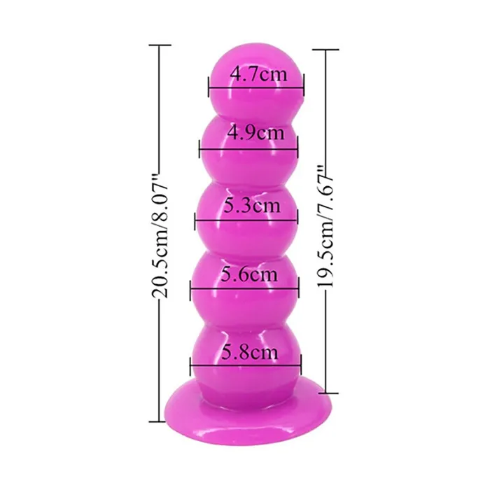 Anal soniker Big Dildo Beads Huge Anal Butt Plug Sex Toy for Women Artificial Penis