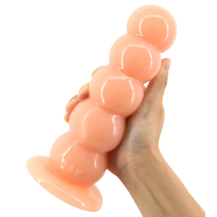 Anal soniker Big Dildo Beads Huge Anal Butt Plug Sex Toy for Women Artificial Penis