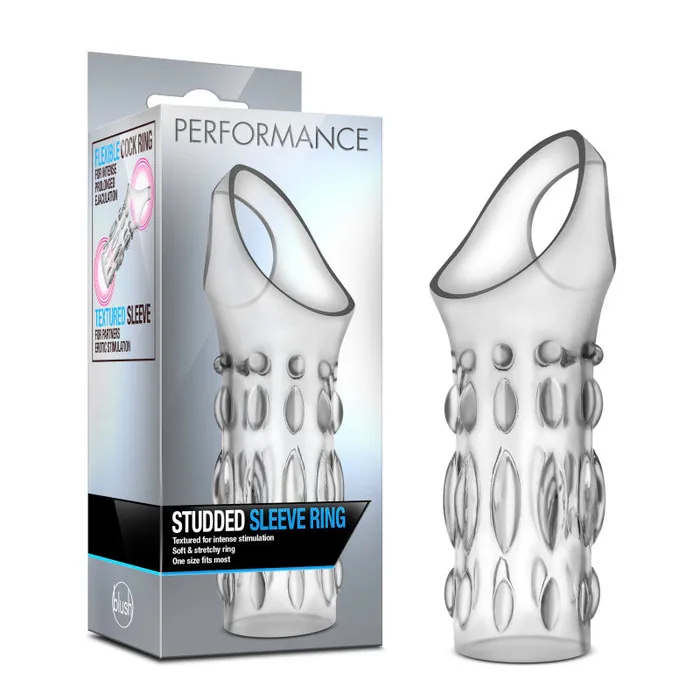 Blush Novelties Male Sex Toys Performance Studded Sleeve Ring Penis Sleeve Blush Novelties Male Sex Toys Performance Studded Sleeve Ring Penis Sleeve