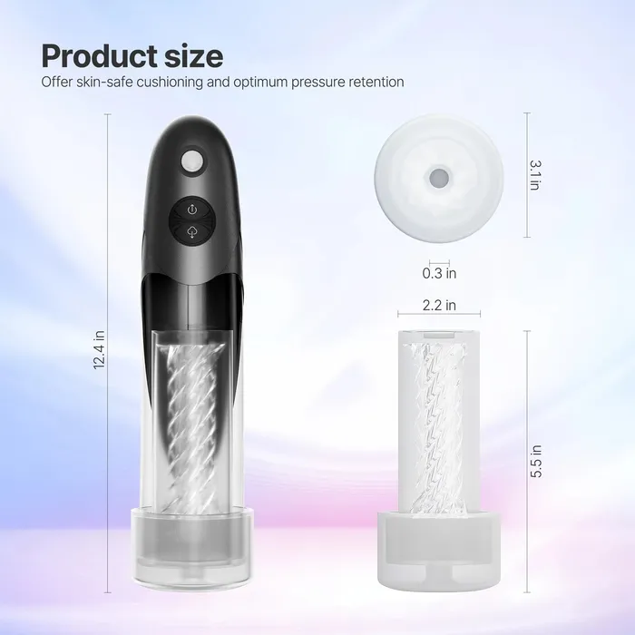 Candyhub Male Sex Toys Waterproof Penis Pump
