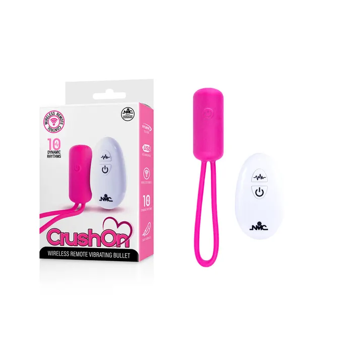 Excellent Power Female Sex Toys Crush On USB Rechargeable Vibrating Bullet with Wireless Remote Excellent Power Female Sex Toys Crush On USB Rechargeable Vibrating Bullet with Wireless Remote