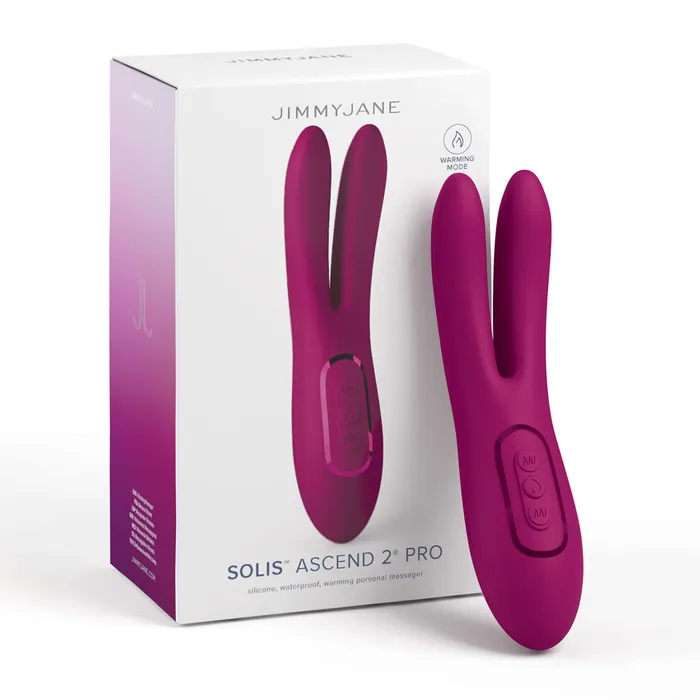 JimmyJane JimmyJane Solis Ascend 2 PRO 16 cm USB Rechargeable Dual Tip Stimulator Female Sex Toys JimmyJane JimmyJane Solis Ascend 2 PRO 16 cm USB Rechargeable Dual Tip Stimulator Female Sex Toys