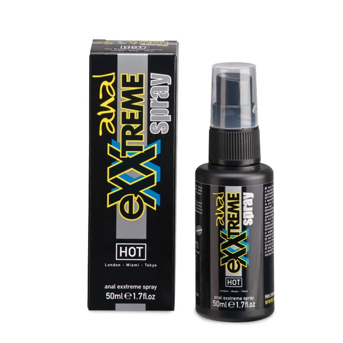 Male Sex Toys Hot Production HOT Exxtreme Anal Spray Anal Relaxing Spray 50 ml Pump Bottle Male Sex Toys Hot Production HOT Exxtreme Anal Spray Anal Relaxing Spray 50 ml Pump Bottle