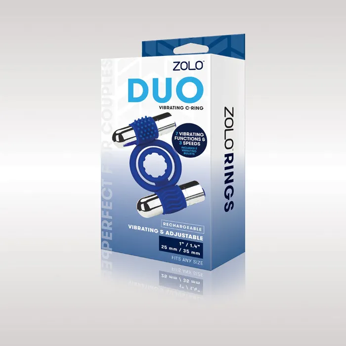 Male Sex Toys Zolo Zolo Rechargeable Duo Vibrating CRing USB Rechargeable Dual Vibrating Cock Ring Male Sex Toys Zolo Zolo Rechargeable Duo Vibrating CRing USB Rechargeable Dual Vibrating Cock Ring