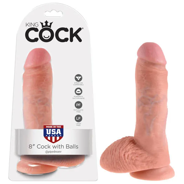 Pipedream Dildos King Cock 8 Cock With Balls 203 cm 8 Dong