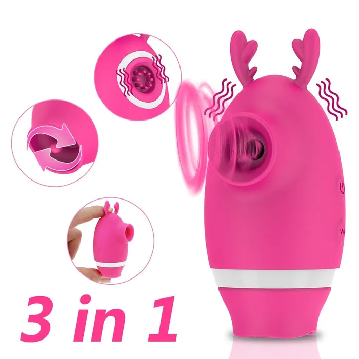 Sucking Licking Vibrator Clitoris Stimulator Nipples Massage Clit Sucker Tongue Blowjob Cunnilingus 3 in 1 Sex Toys for Women soniker Female Sex Toys Sucking Licking Vibrator Clitoris Stimulator Nipples Massage Clit Sucker Tongue Blowjob Cunnilingus 3 in 1 Sex Toys for Women soniker Female Sex Toys