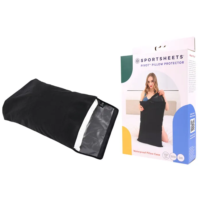 Vibrators Sportsheets Pivot Pillow Protector Waterproof Pillow Protector
