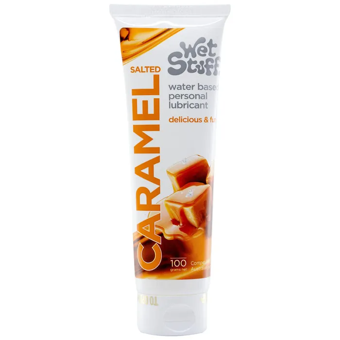 Wet Stuff Wet Stuff Salted Caramel 100g Tube Salted Caramel Flavoured Water Based Lubricant 100 gram Tube Lubricants Wet Stuff Wet Stuff Salted Caramel 100g Tube Salted Caramel Flavoured Water Based Lubricant 100 gram Tube Lubricants