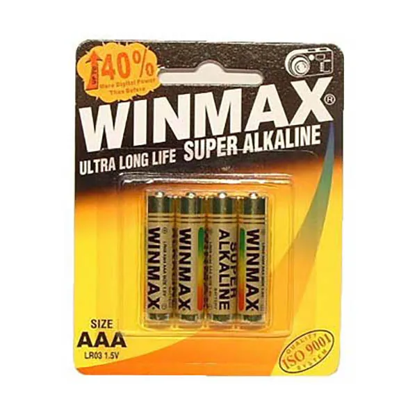 Winmax AAA Super Alkaline Batteries Super Alkaline Batteries AAA 4 Pack WincellWinmax Male Sex Toys Winmax AAA Super Alkaline Batteries Super Alkaline Batteries AAA 4 Pack WincellWinmax Male Sex Toys