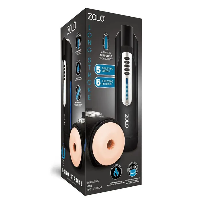 Zolo Male Sex Toys Zolo Long Stroke USB Rechargeable Thusting Masturbator Zolo Male Sex Toys Zolo Long Stroke USB Rechargeable Thusting Masturbator