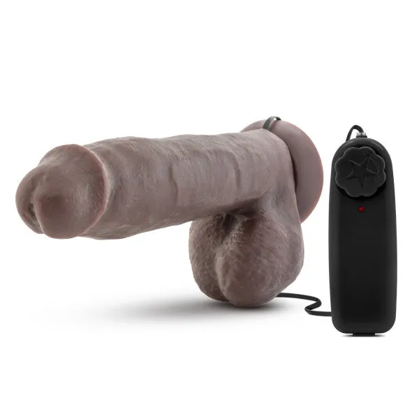 Blush Novelties Female Sex Toys X5 Plus 8 Realistic Cock Chocolate Vibrating 