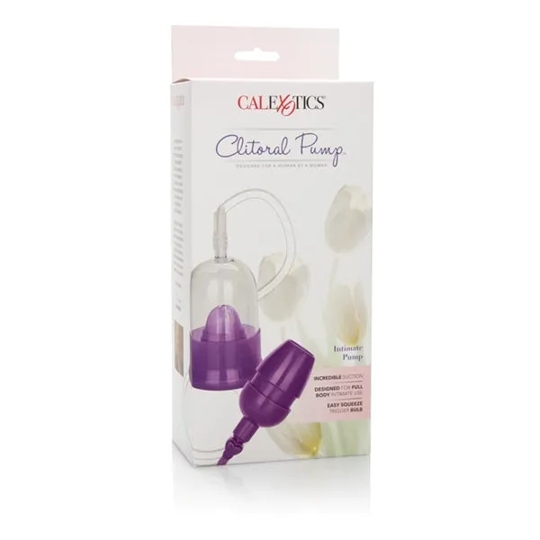 California Exotic Novelties Female Sex Toys Clitoral Intimate Pump Purple