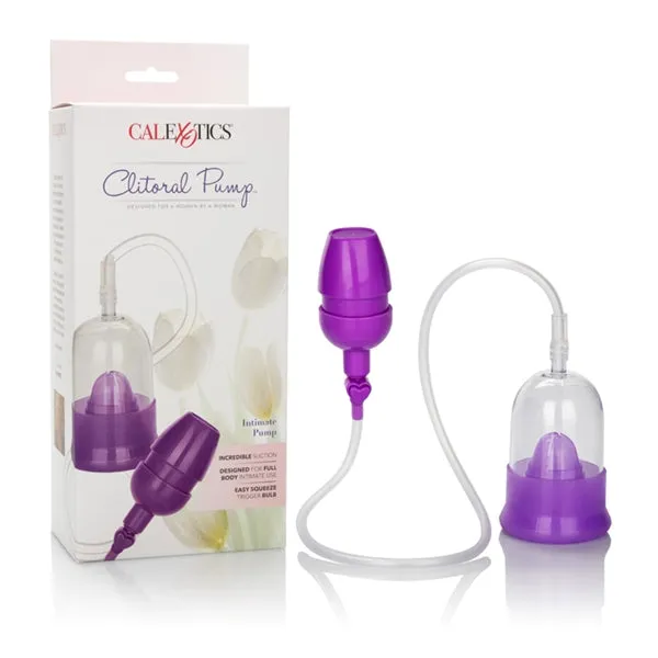 California Exotic Novelties Female Sex Toys Clitoral Intimate Pump Purple