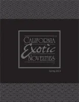 California Exotic Novelties Vibrators California Exotic Spring 2014 Supplement