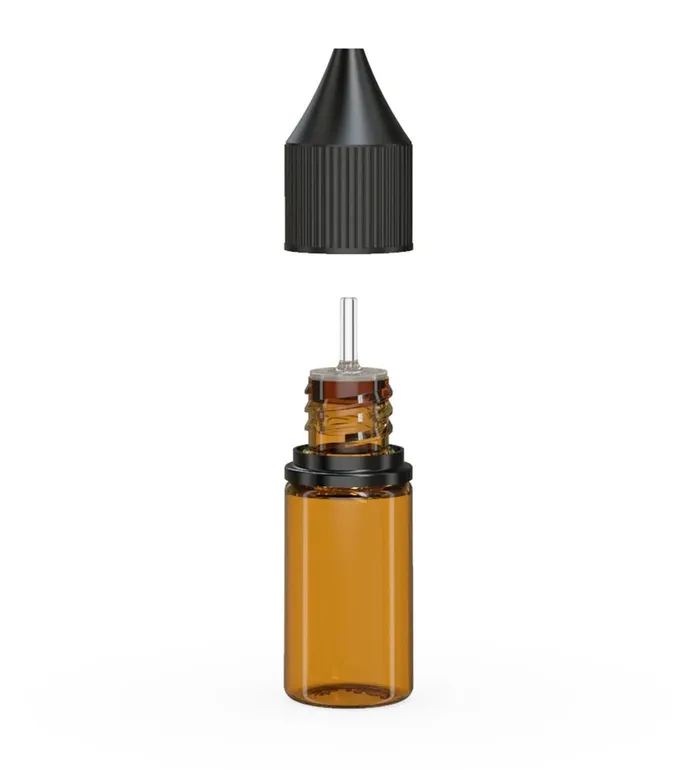 Chubby Gorilla Anal Chubby Gorilla 10ML Unicorn Bottle V3 Translucent AmberBlack Cap