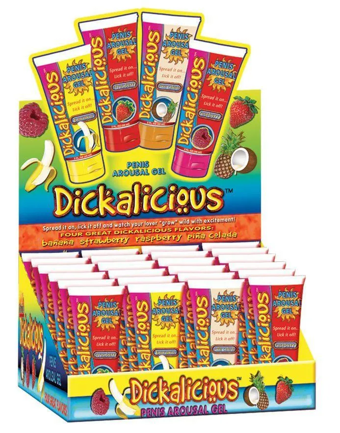 Dickalicious Display 24 Pieces HOTT Products Vibrators