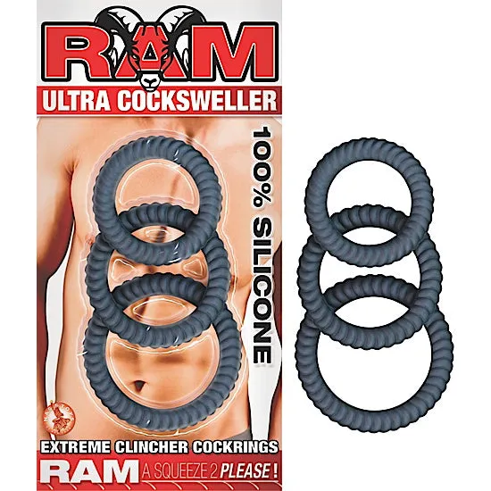 Dildos Nasstoys Ram Ultra Cock Swellers Black
