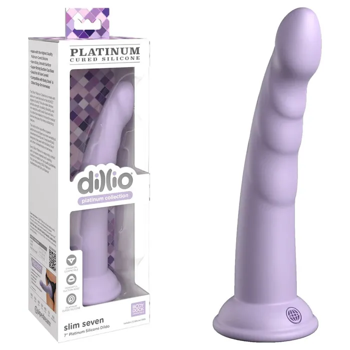 Dildos Pipedream Dillio Platinum Slim Seven 