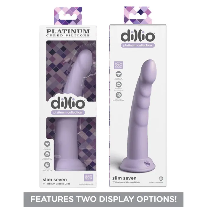 Dildos Pipedream Dillio Platinum Slim Seven Dildos Pipedream Dillio Platinum Slim Seven