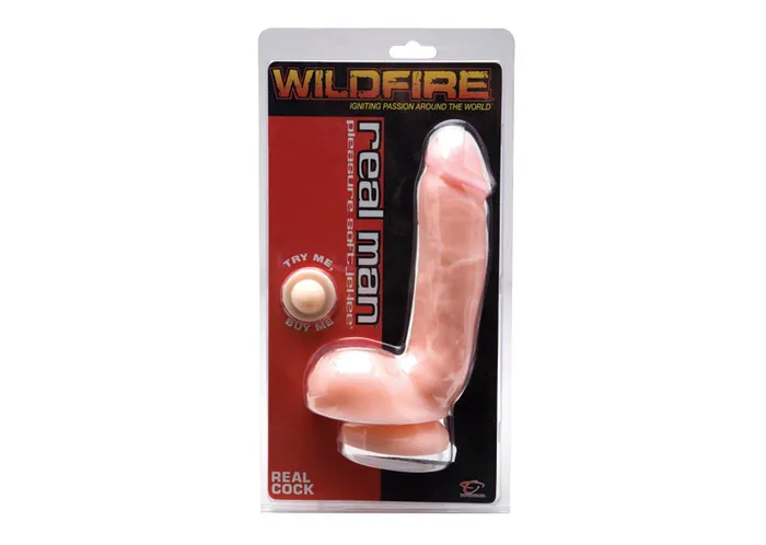 Dildos Wildfire Real Man JelLee Cock Light Topco