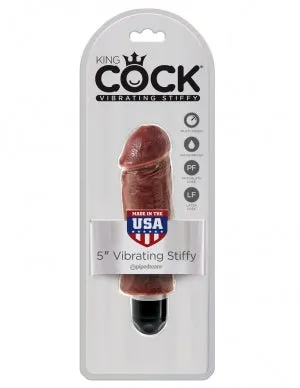 Female Sex Toys Pipedream Products King Cock 5 Vibrating Stiffy Brown Vibrator Female Sex Toys Pipedream Products King Cock 5 Vibrating Stiffy Brown Vibrator
