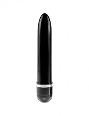 Female Sex Toys Pipedream Products King Cock 5 Vibrating Stiffy Brown Vibrator 
